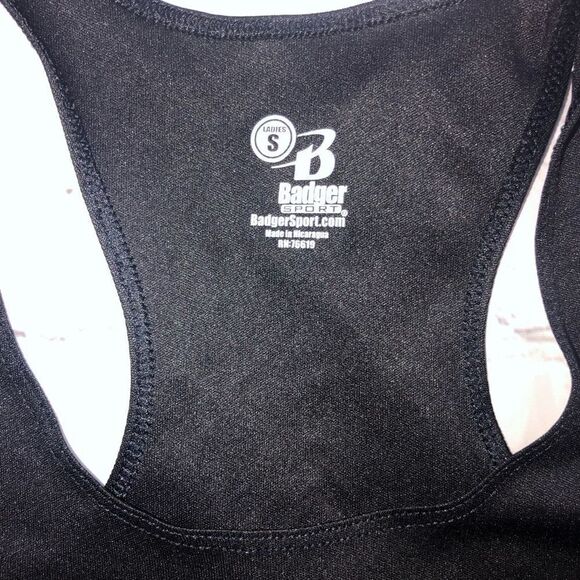 NWOT Womens Small Badger Sports USATF Wicked Running Club Racer Back Tank Top - Picture 2 of 6